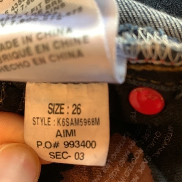 Joe's sz 26 Maternity Skinny Icon Secret Fit Belly Ankle Dark Wash Jeans - Picture 11 of 11